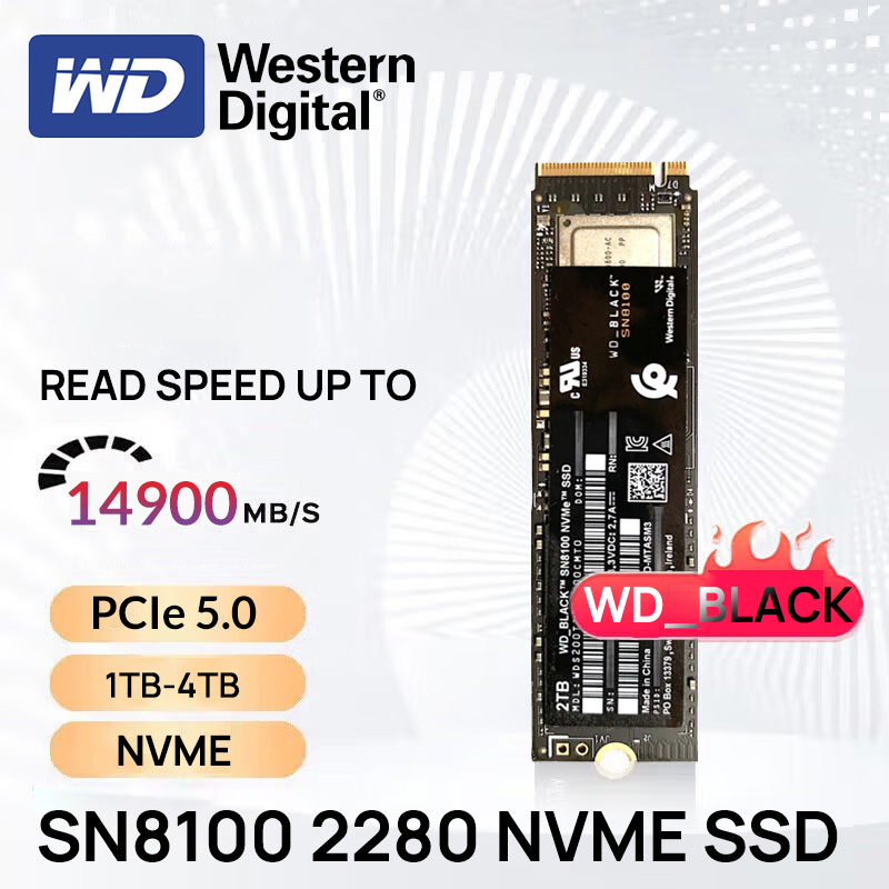 Western Digital PCIe 5.0 New S - Nvme Pcie 5.0 Ssd 4Tb review and price