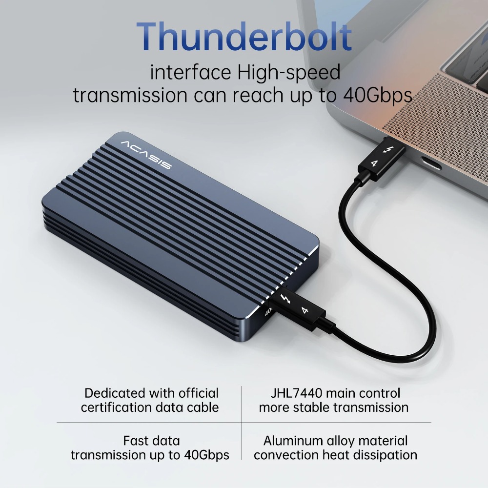 Acasis 40Gbps USB 4.0 NVME M.2 - 8Tb M2 Nvme Ssd review and price