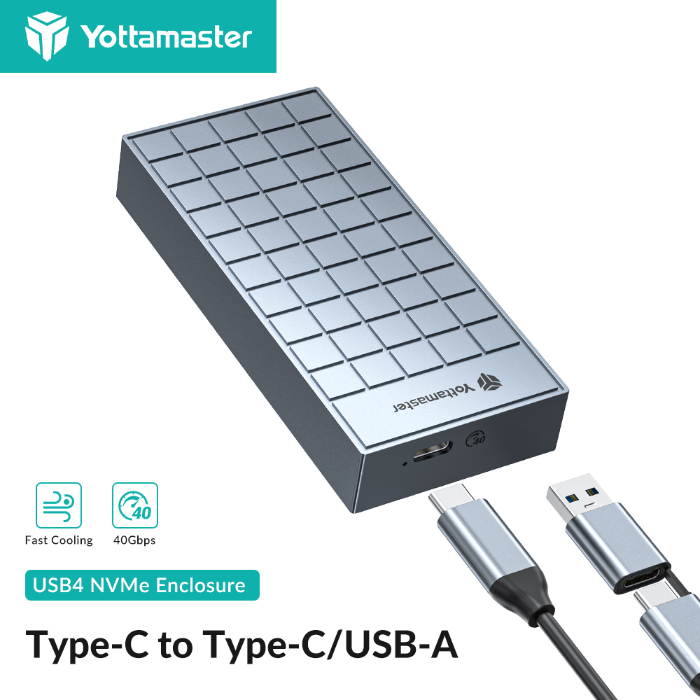 Yottamaster 40Gbps M.2 NVMe SS - Thunderbolt 4 External Ssd 4Tb review and price